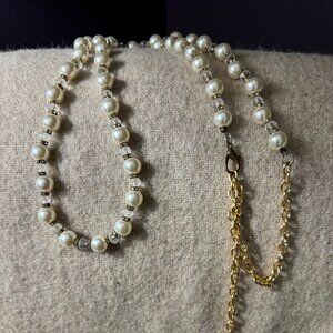 Pearl and stones Necklace or Belt